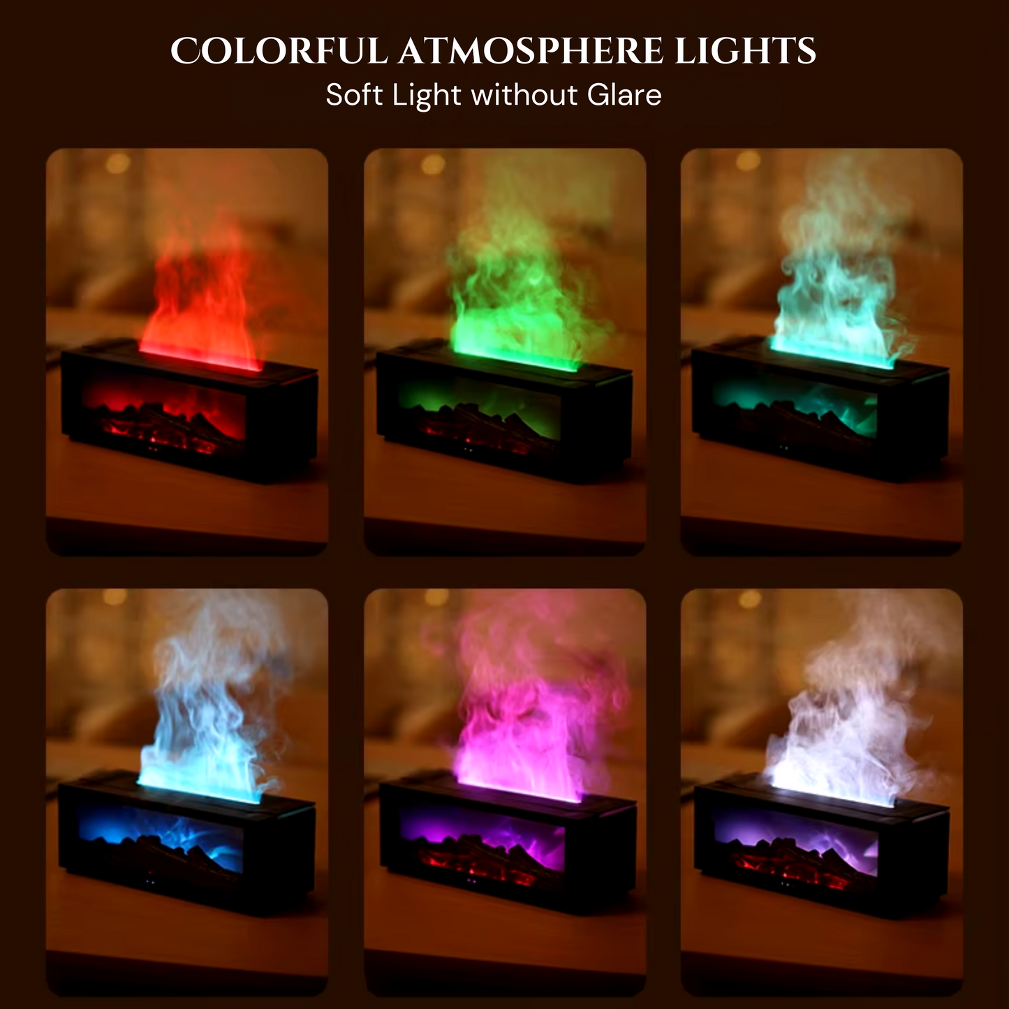 Fireplace Aroma Diffuser Humidifier